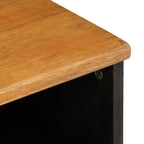Mueble de TV con cajón 80 x 33 x 46 cm Madera de mango maciza