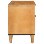 Mueble de TV con cajón 80 x 33 x 46 cm Madera de mango maciza