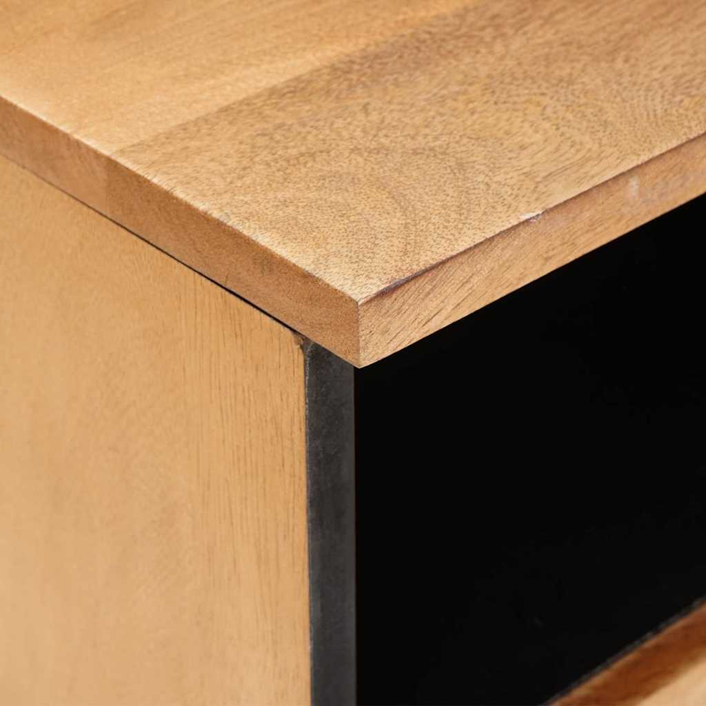 Mueble de TV con cajón 100 x 33 x 46 cm Madera de mango maciza