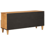 Mueble de TV con cajón 100 x 33 x 46 cm Madera de mango maciza