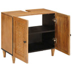Mueble de Cuarto de Baño Marrón Claro 62 x 33 x 58 cm