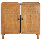 Mueble de Cuarto de Baño Marrón Claro 62 x 33 x 58 cm