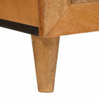 Vitrina Marrón claro 33.5 x 60 x 75 cm
