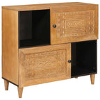 Aparador 80 x 33 x 75 cm Madera de mango maciza