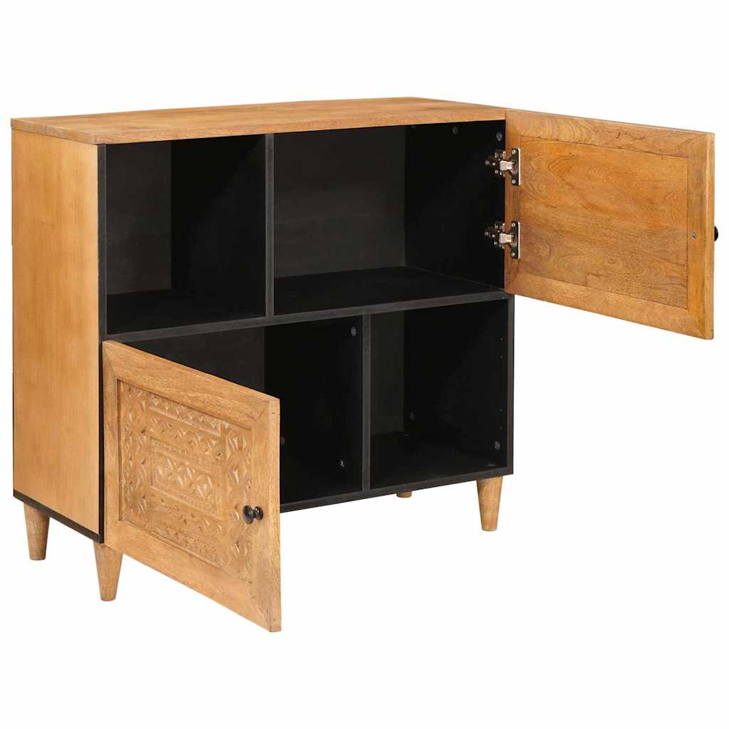 Aparador 80 x 33 x 75 cm Madera de mango maciza