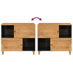 Aparador 80 x 33 x 75 cm Madera de mango maciza