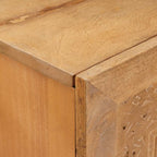 Aparador 90 x 33 x 75 cm Madera de mango maciza