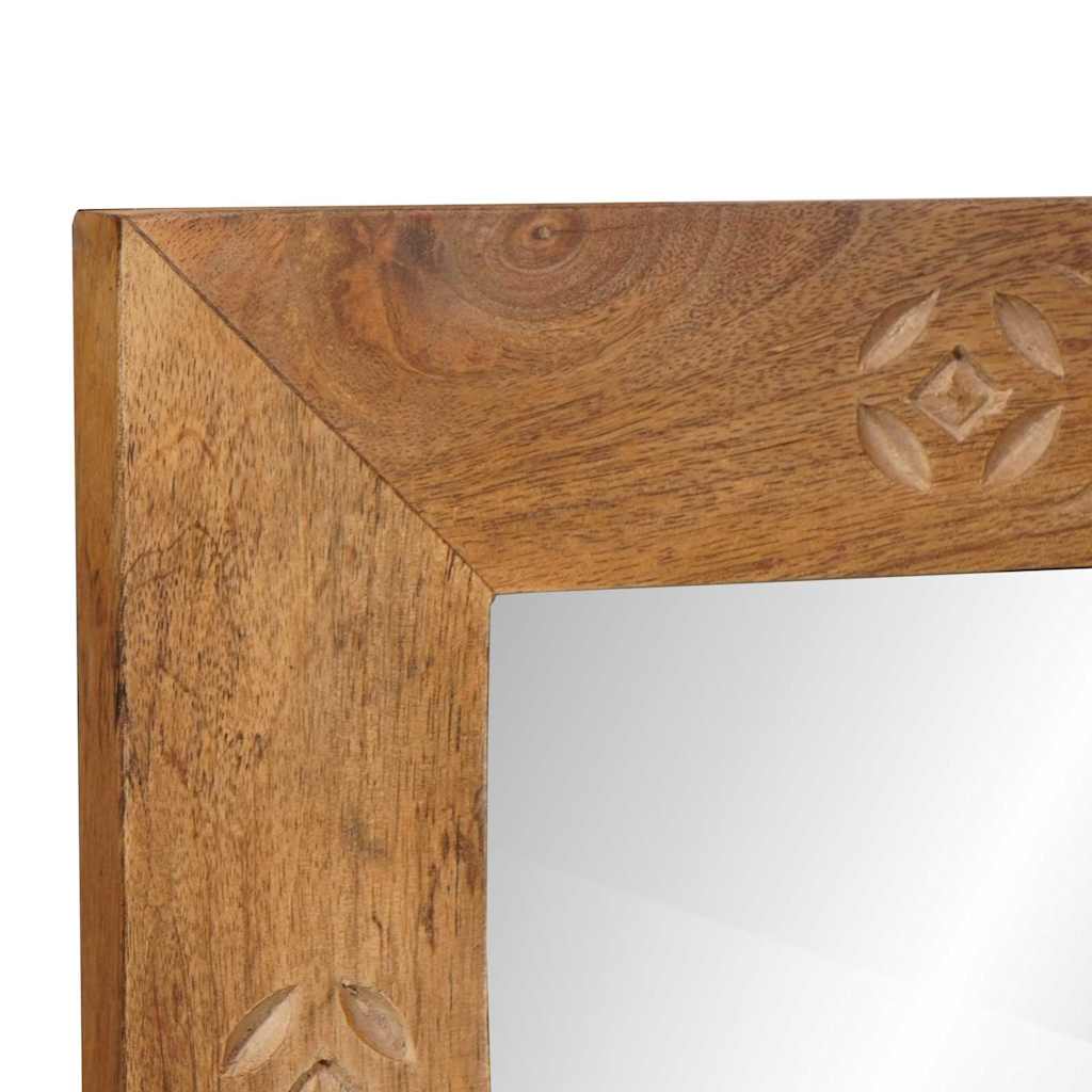 espejo de pared 70 x 50 cm Madera de Ingeniería y Vidrio