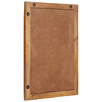 espejo de pared 70 x 50 cm Madera de Ingeniería y Vidrio