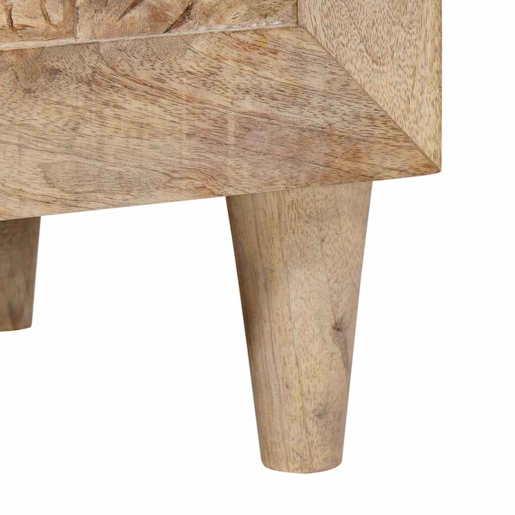 Mesa de noche 2 pcs Blanco 80 x 50 x 40 cm Madera de ingeniería