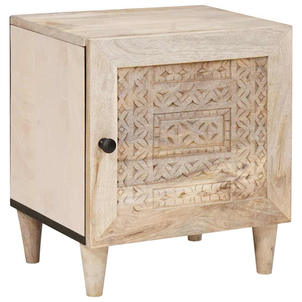Mesa de noche 2 pcs Blanco 80 x 50 x 40 cm Madera de ingeniería