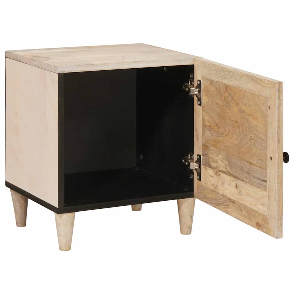 Mesa de noche 2 pcs Blanco 80 x 50 x 40 cm Madera de ingeniería