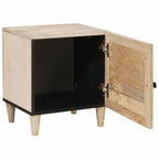 Mesa de noche 2 pcs Blanco 80 x 50 x 40 cm Madera de ingeniería
