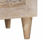 Mesa de noche 2 pcs Blanco 40 x 33 x 46 cm Madera de ingeniería