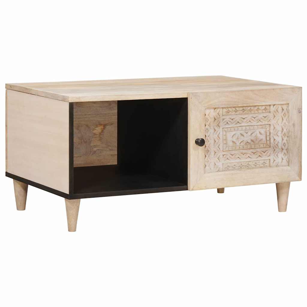 Mesa de centro Blanco 100 x 54 x 40 cm Madera de ingeniería