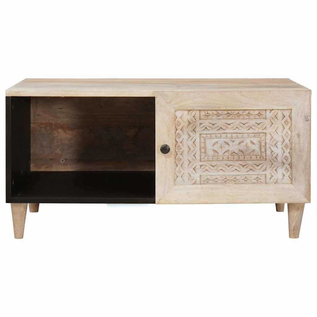 Mesa de centro Blanco 100 x 54 x 40 cm Madera de ingeniería