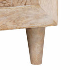 Mesa de centro Blanco 80 x 54 x 40 cm Madera de ingeniería