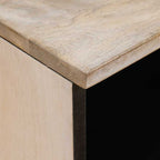 Mesa de noche 2 pcs Blanco 40 x 33 x 46 cm Madera de ingeniería