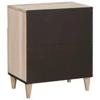 Mesa de noche Blanco 50 x 33 x 60 cm Madera de ingeniería