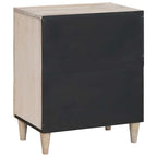 Mesa de noche Blanco 50 x 33 x 62 cm Madera de ingeniería