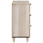 Mesa de noche Blanco 50 x 33 x 62 cm Madera de ingeniería