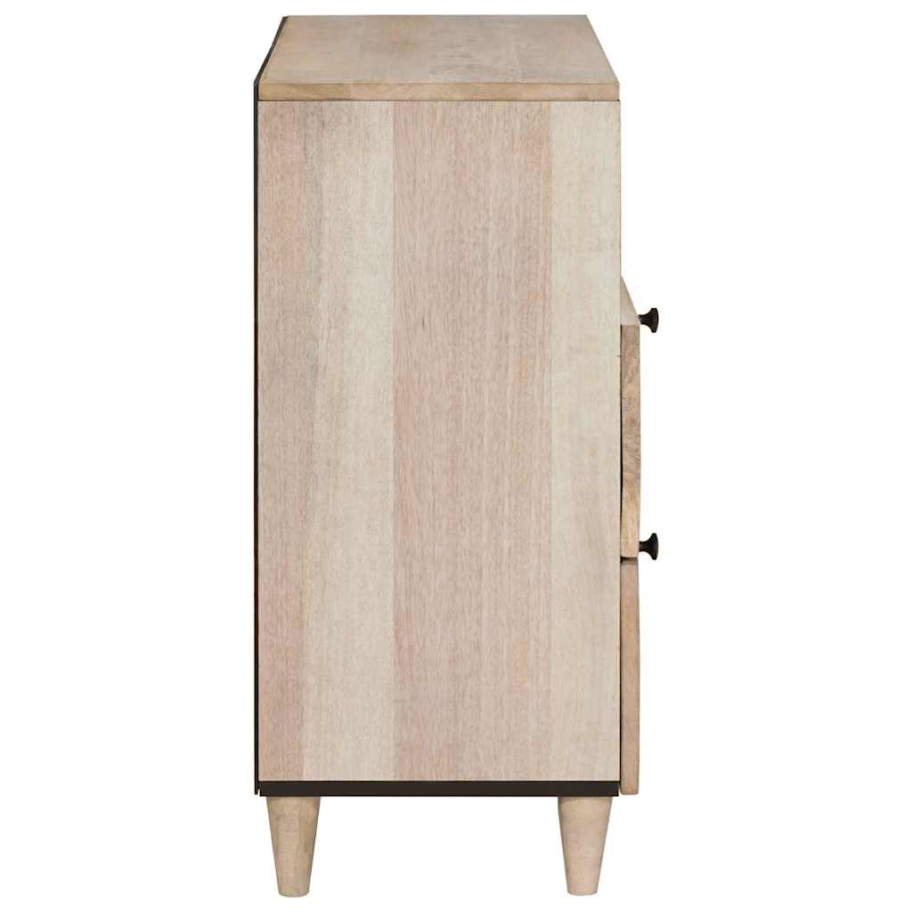 Mesa de noche Blanco 50 x 33 x 62 cm Madera de ingeniería