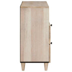 Mesa de noche Blanco 50 x 33 x 62 cm Madera de ingeniería
