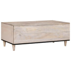 Mesa de centro Beige 100 x 54 x 40 cm Madera de ingeniería