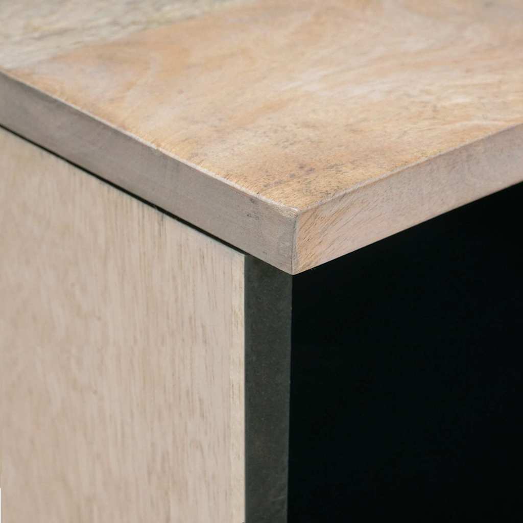 Mesa de centro Blanco Blanqueado 80 x 54 x 40 cm
