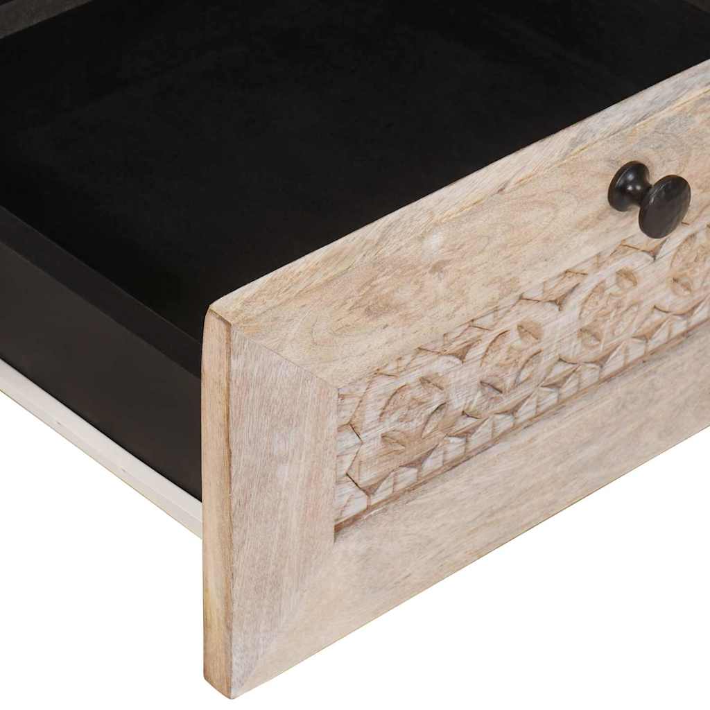 Mesa de centro Blanco Blanqueado 80 x 54 x 40 cm