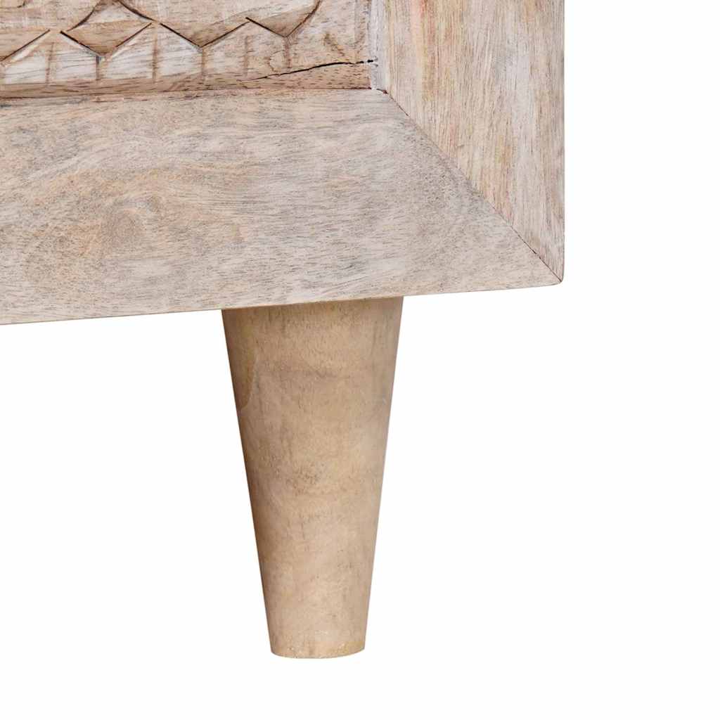 Mesa de centro Blanco Blanqueado 80 x 54 x 40 cm