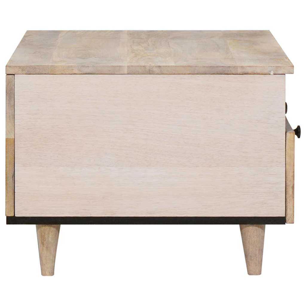 Mesa de centro Blanco Blanqueado 80 x 54 x 40 cm
