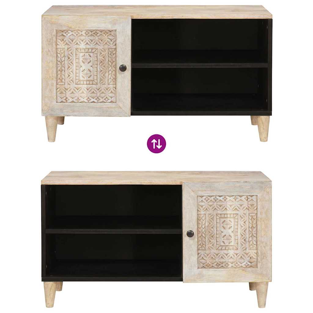 Unidades de TV con estante 80 x 33 x 46 cm Madera contrachapada