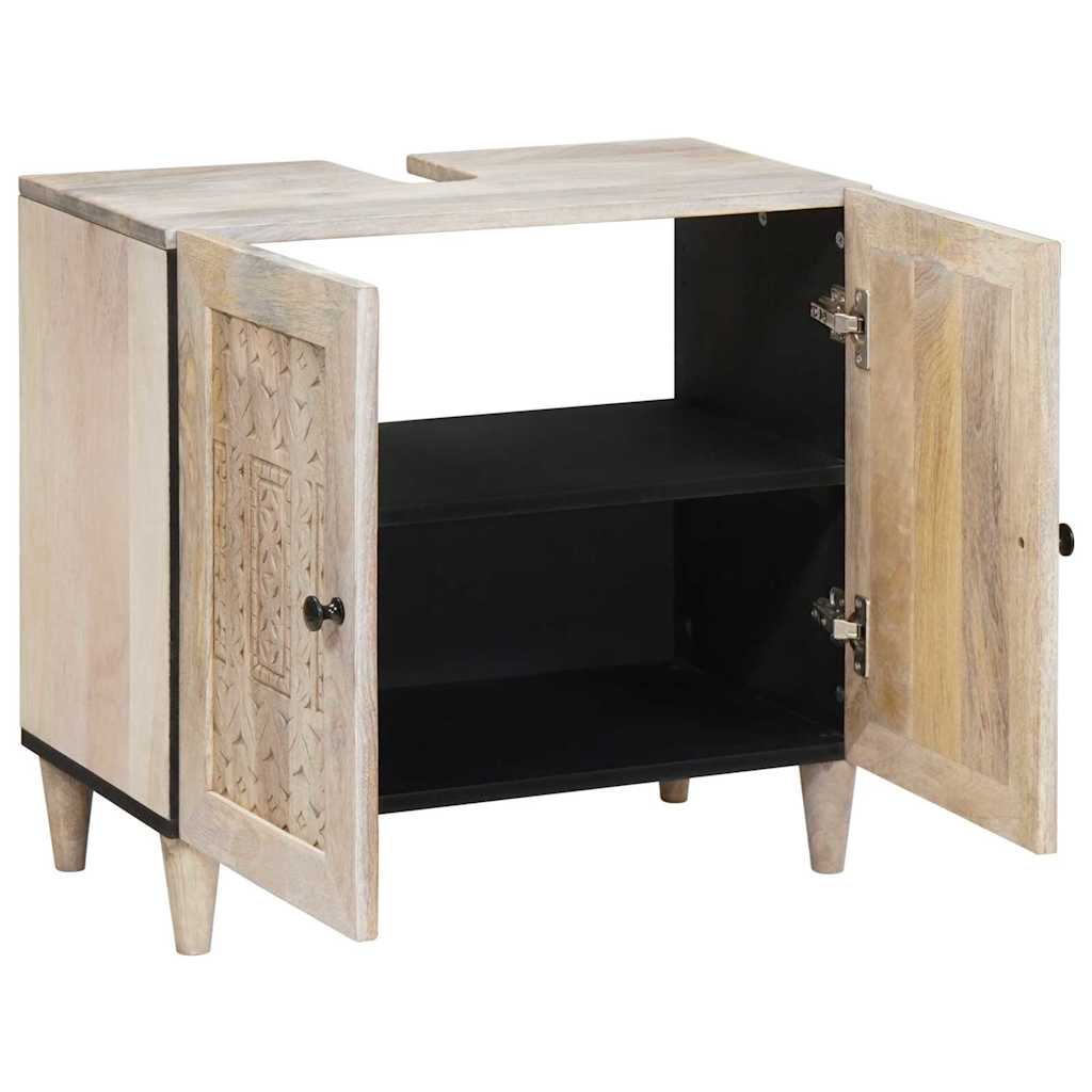 Mueble de Cuarto de Baño Marrón Claro 62 x 33 x 58 cm