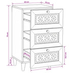 Vitrina con cajón 33.5 x 40 x 75 cm