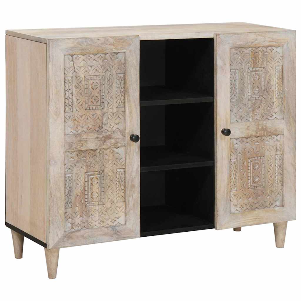 Aparador 90 x 33 x 75 cm Madera de mango maciza