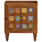 Armario de Noche 2 pcs Marrón 40 x 33 x 46 cm