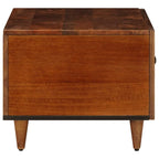 Mesa de Café Marrón 80 x 50 x 40 cm Madera de mango maciza