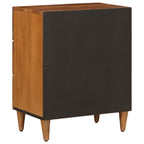 Armario de Noche Marrón 50 x 33 x 62 cm Madera de mango maciza