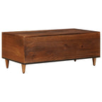 Mesa de Café Marrón 100 x 54 x 40 cm Madera de mango maciza