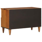 Mesa de Café Marrón 80 x 54 x 40 cm Madera de mango maciza