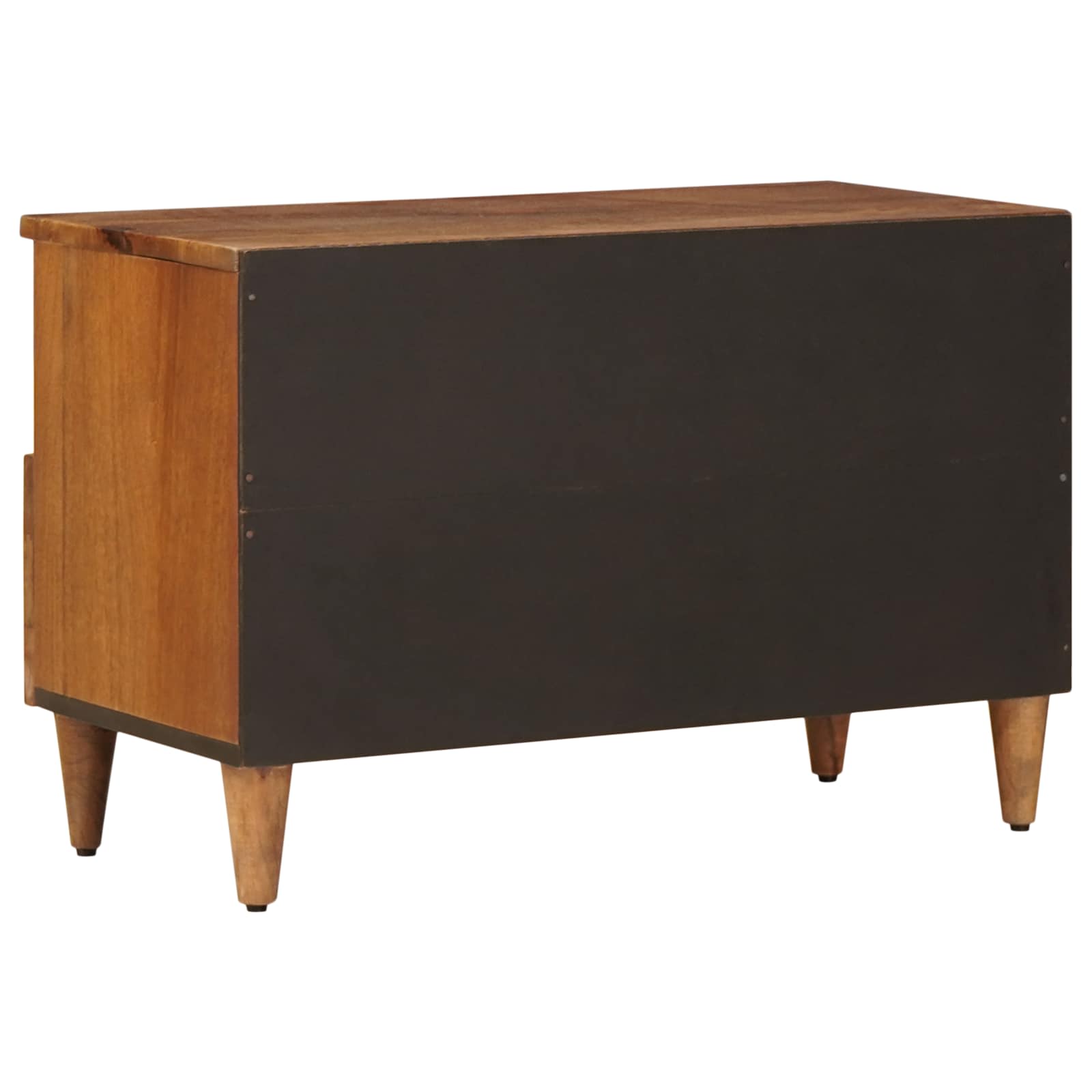 Mesa de Café Marrón 80 x 54 x 40 cm Madera de mango maciza