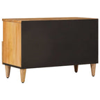 Mueble de TV Natural 70 x 33 x 46 cm Madera de mango maciza