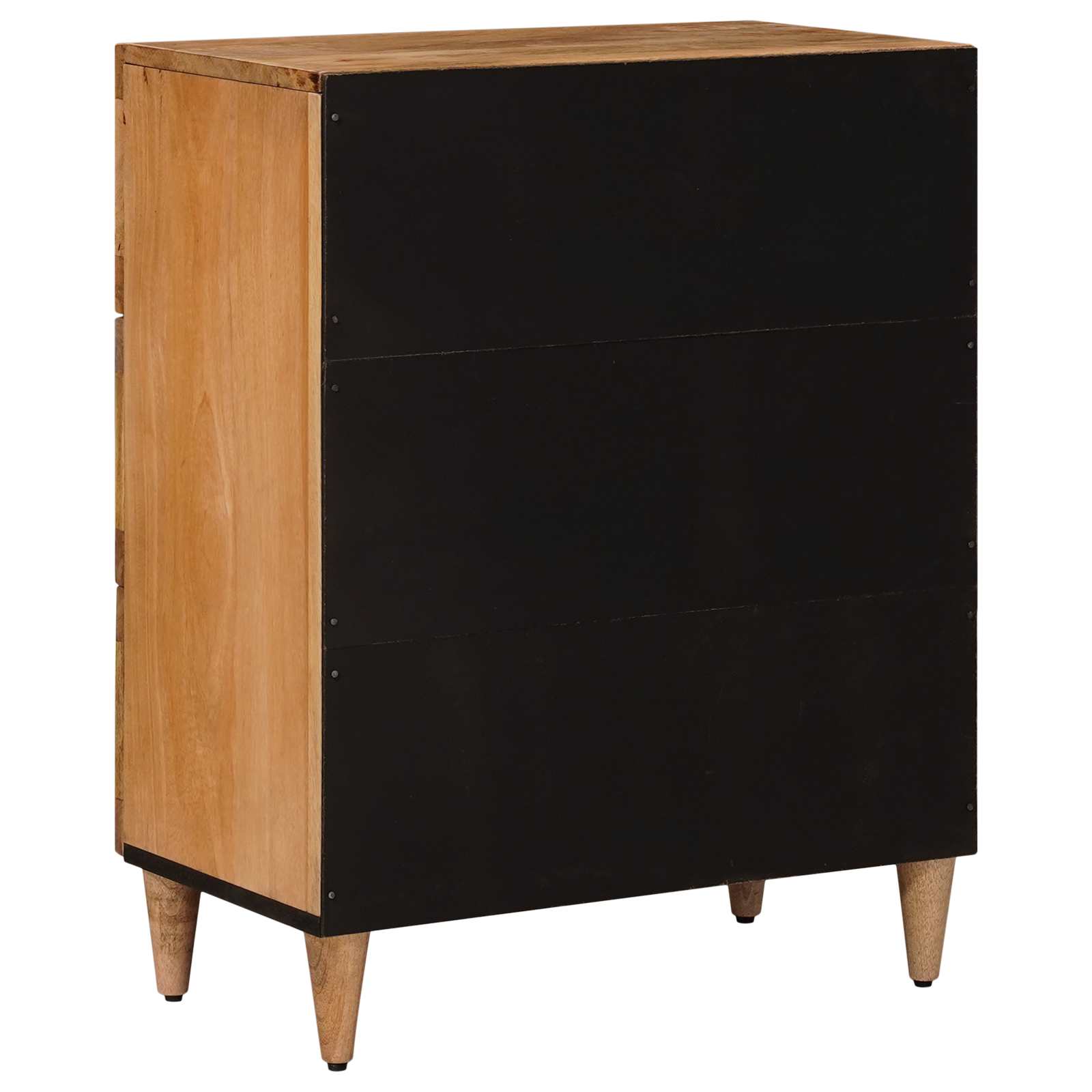Aparador Natural 60 x 33 x 75 cm Madera de mango maciza