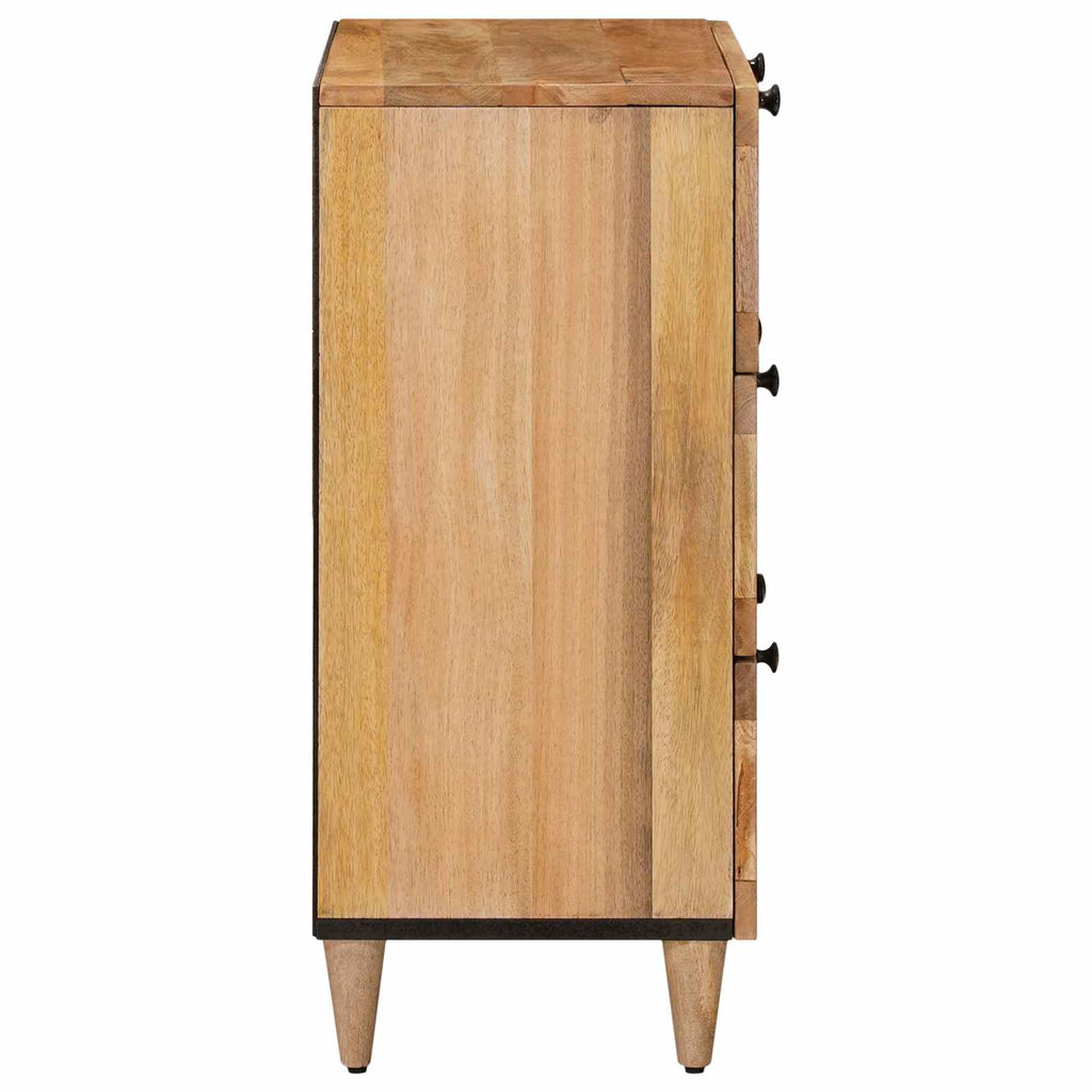 Aparador Natural 60 x 33 x 75 cm Madera de mango maciza