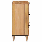 Aparador Natural 60 x 33 x 75 cm Madera de mango maciza
