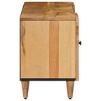 Mueble de TV Natural 105 x 33,5 x 46 cm Madera de mango maciza