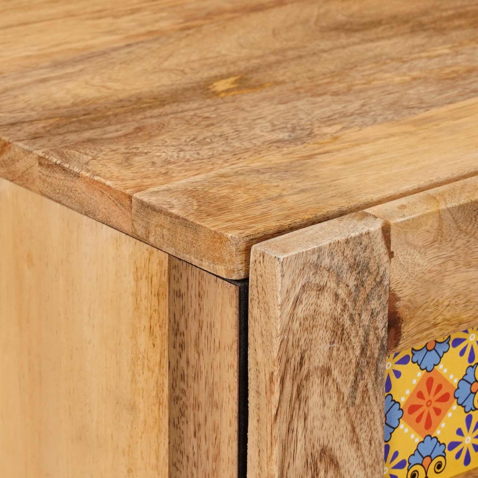 Mueble de Cuarto de Baño con puerta Natural 38 x 33 x 58 cm