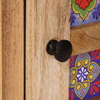 Mueble de Cuarto de Baño con puerta Natural 38 x 33 x 58 cm