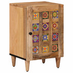Mueble de Cuarto de Baño con puerta Natural 38 x 33 x 58 cm